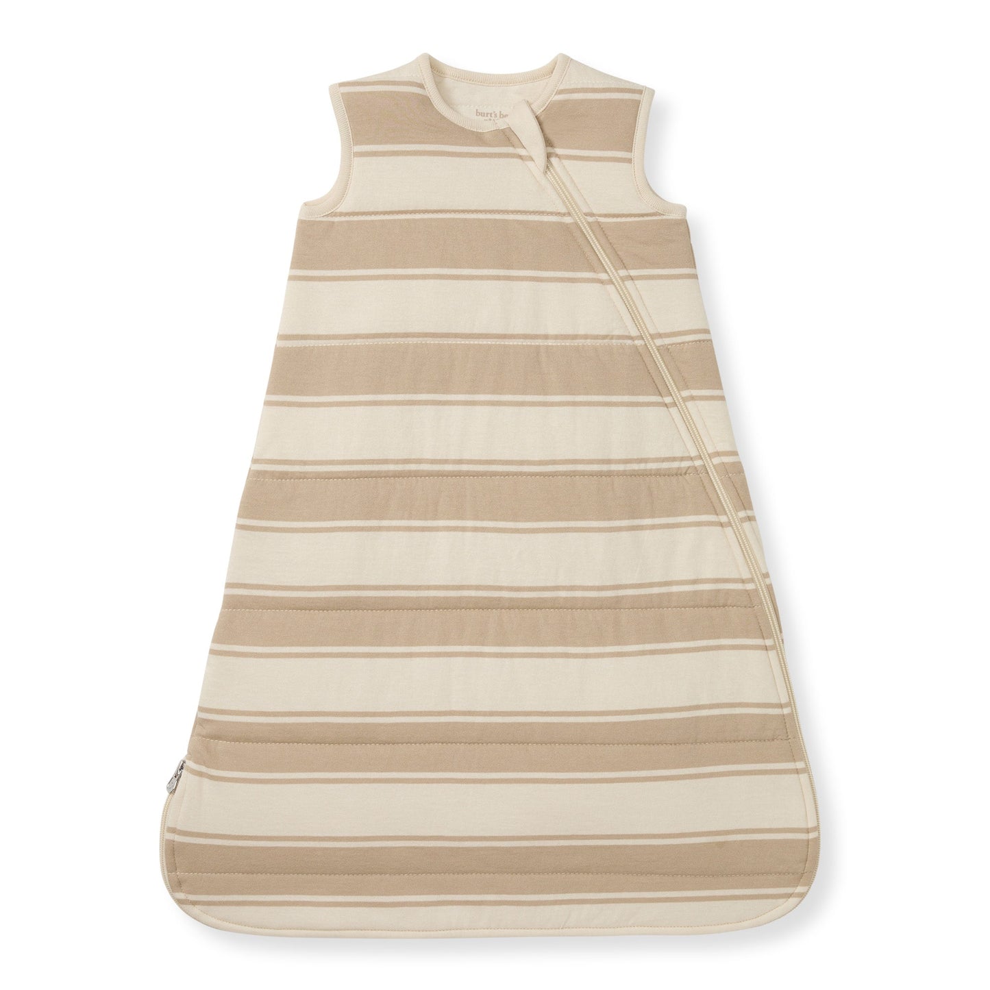 Rugby Stripe Organic Warmer Beekeeper™ Wearable Baby Blanket - Oat
